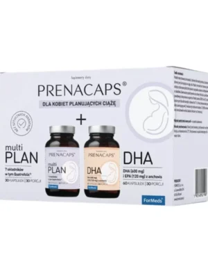 Prenacaps zestaw multiPlan 30kap. + DHA 60kap. Formeds