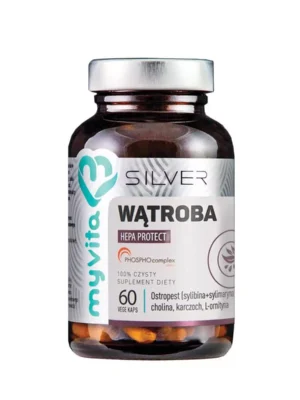 Wątroba hepa protect silver pro complex 60kap. MyVita