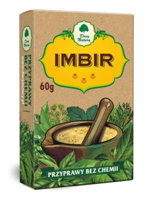 Imbir mielony 60g Dary Natury