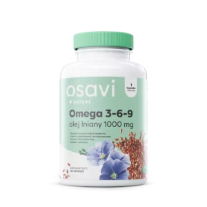 ps0233120_flax_seed_oil_1000_mg_f_pl_bt.webp Omega 3-6-9 Olej lniany 1000 mg 120 kap. Osavi