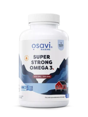 Super Strong Omega 3 EPA 500 DHA 250 180 kap. Osavi