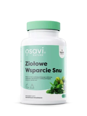 Ziołowe wsparcie snu 120 kap. Osavi