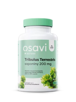 Tribulus Terrestris (buzdyganek) saponiny 200 mg 120 kap. Osavi