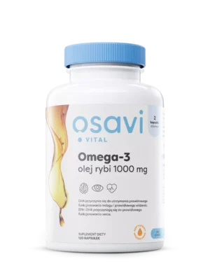 Omega-3 olej rybi 1000 mg 120 kap. Osavi