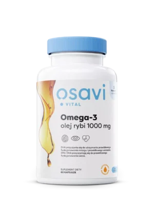 Omega-3 olej rybi 1000 mg 60 kap. Osavi