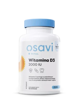 Witamina D3, 2000 IU 120 kap. Osavi