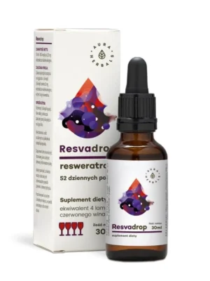 Resvadrop - Resweratrol krople 30ml Aura Herbals