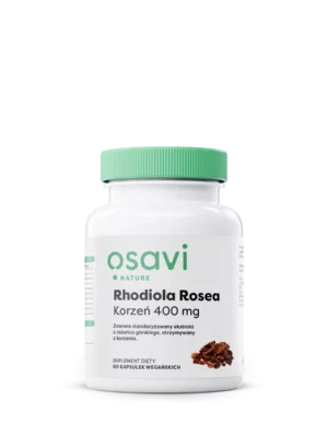 Rhodiola Rosea Korzeń 400 mg 60 kap. Osavi
