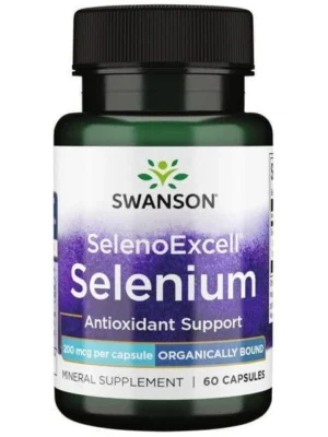 Selen 200mcg 60kap. Swanson