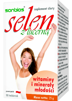 Selen z lucerną 50kap. Sanbios