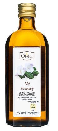 sezam.jpg Olej sezamowy 250ml Ol'vita