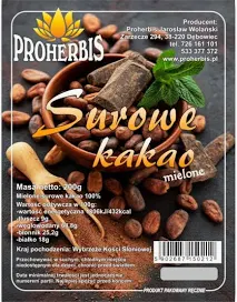 shopping-10.webp Surowe kakao mielone 200g Proherbis