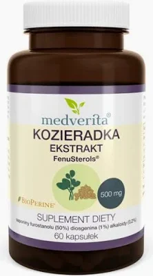 Kozieradka 500mg 60kap Medverita