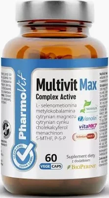 Multivit max witaminy i minerały 60kap Pharmovit