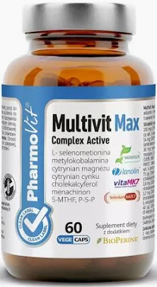 shopping-24.webp Multivit max witaminy i minerały 60kap Pharmovit
