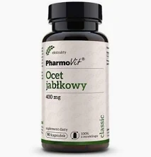 Ocet jabłkowy 400mg 60kap Pharmovit