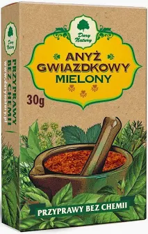 Anyż gwiazdkowy mielony 30g Dary Natury