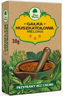 Gałka muszkatołowa mielona 30g Dary Natury