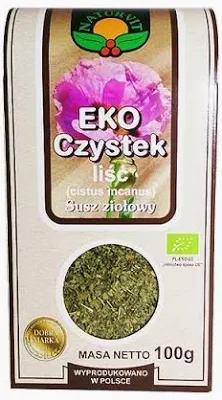 Czystek liść ekologiczny 100g  Natura Wita