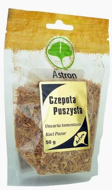 Czepota puszysta /Vilcacora/ kora pocięta 50g Astron