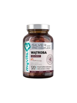 Wątroba hepa protect silver pro complex 120kap. MyVita
