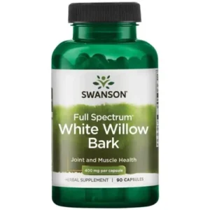 swanson-white-willow-bark-biala-wierzba-400-mg-90-kapsulek.webp White willow bark (biała wierzba) 400mg 90kap. Swanson