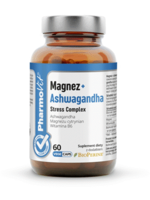 Magnez + Ashwagandha 60kap Pharmovit