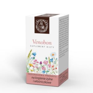 venobon-1.jpg Venobon na krążenie żylne i włośniczkowe 60 kap. Bonimed