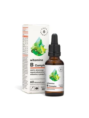 Witamina B Complex krople 30ml Aura Herbals