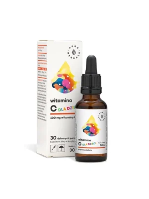Witamina C Dla Dzieci 100mg krople 30ml Aura Herbals