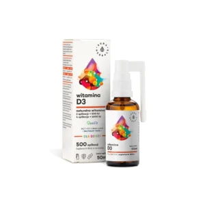 Witamina D3 dla dzieci z olejem MCT aerozol 50 ml Aura Herbals