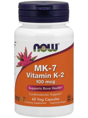 Witamina K2 MK-7 100mcg 60kap. NOW