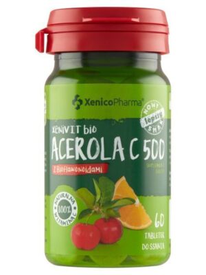 XeniVIT bio ACEROLA C 500 60 tabletek do ssania Xenico Pharma