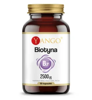Biotyna 2500iu 90kap Yango
