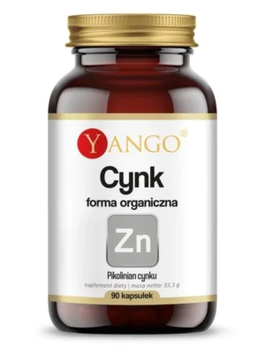 Cynk organiczny /pikolinian/ 500mg 90kap  Yango
