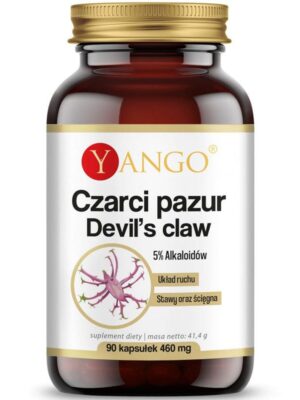 Czarci pazur Devil Claw 460mg 90kap Yango