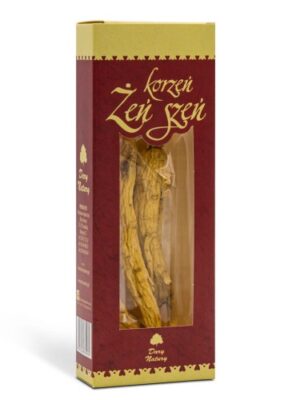 Żeń-szeń korzeń w całości eko 20g Dary Natury