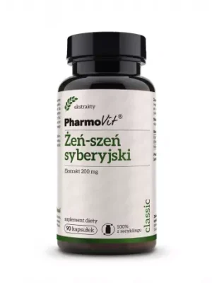Żeń-szeń syberyjski 200mg 60kap Pharmovit