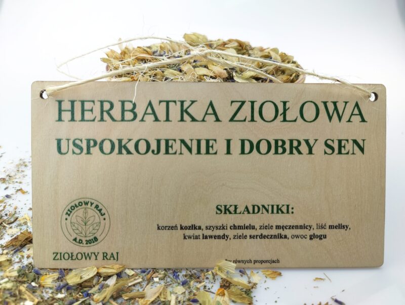 HERBATKA ZIOŁOWA USPOKOJENIE I DOBRY SEN