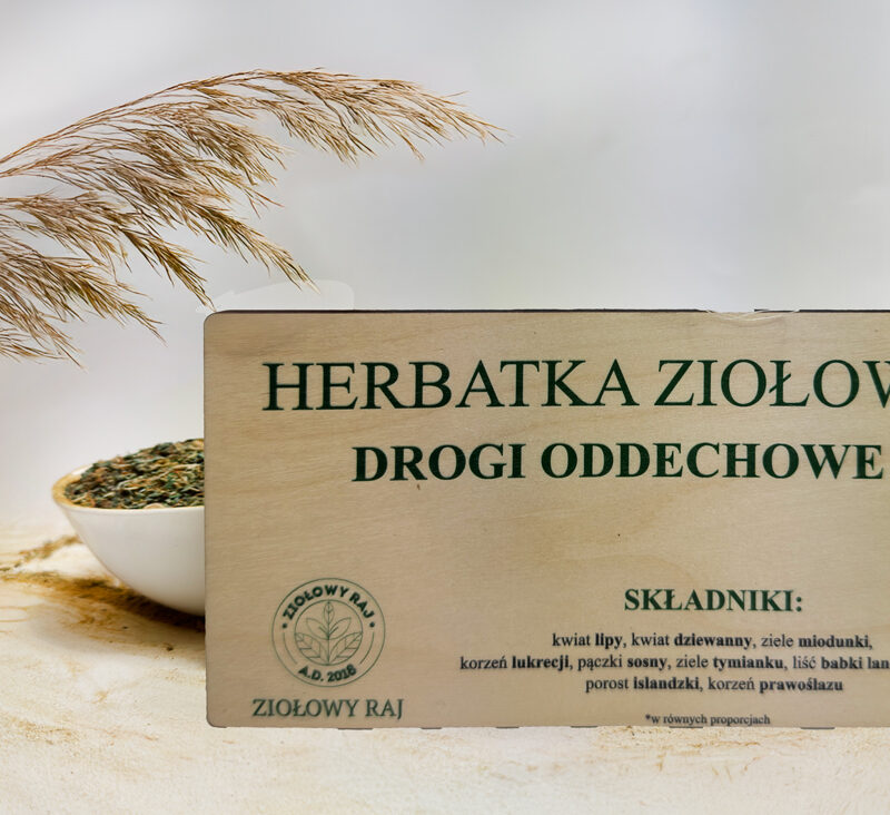 HERBATKA ZIOŁOWA DROGI ODDECHOWE