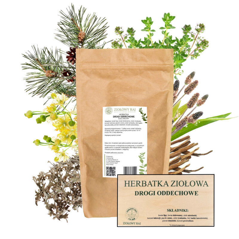 HERBATKA ZIOŁOWA DROGI ODDECHOWE