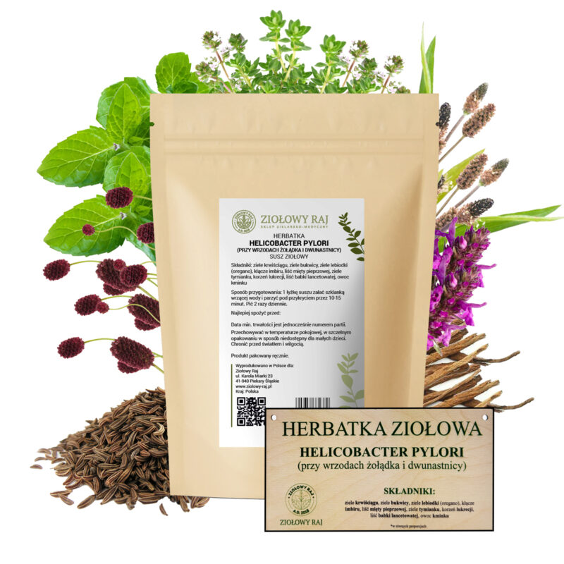 helicobakter HERBATKA ZIOŁOWA HELICOBACTER