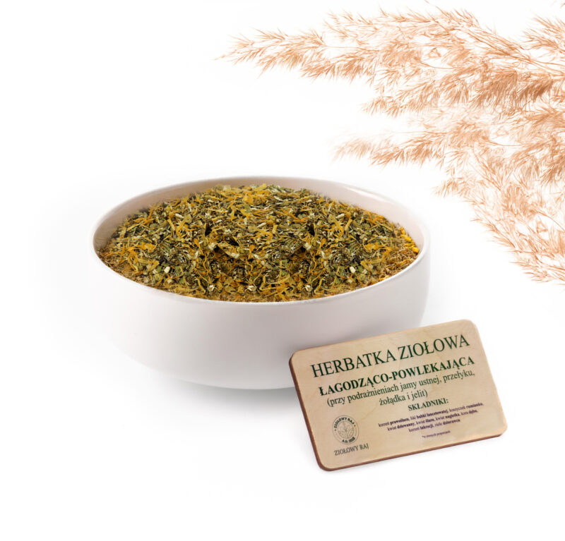 HERBATKA ZIOŁOWA ŁAGODZĄCO-POWLEKAJĄCA