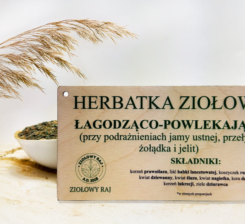 HERBATKA ZIOŁOWA ŁAGODZĄCO-POWLEKAJĄCA