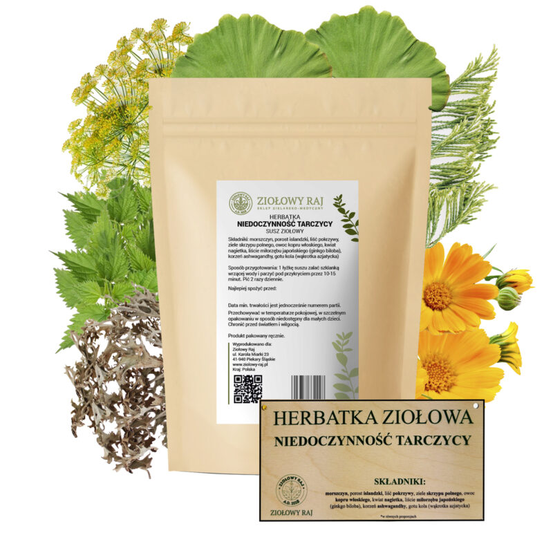 HERBATKA ZIOŁOWA NIEDOCZYNNOŚĆ TARZCZYCY