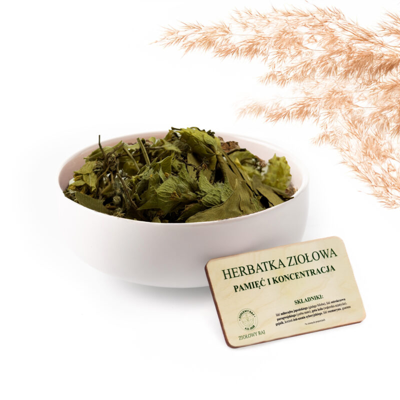 HERBATKA ZIOŁOWA PAMIĘĆ