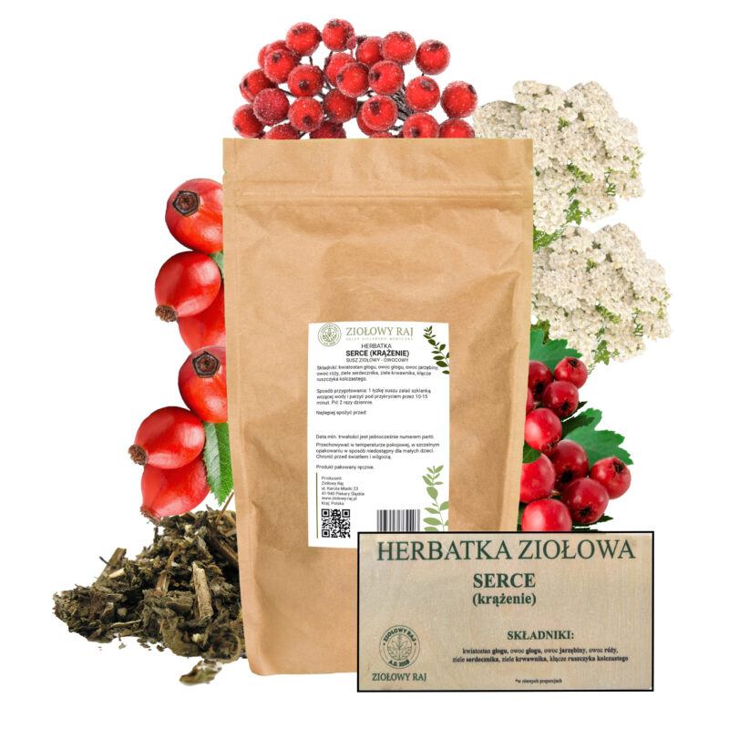 serce miniaturka HERBATKA ZIOŁOWA SERCE
