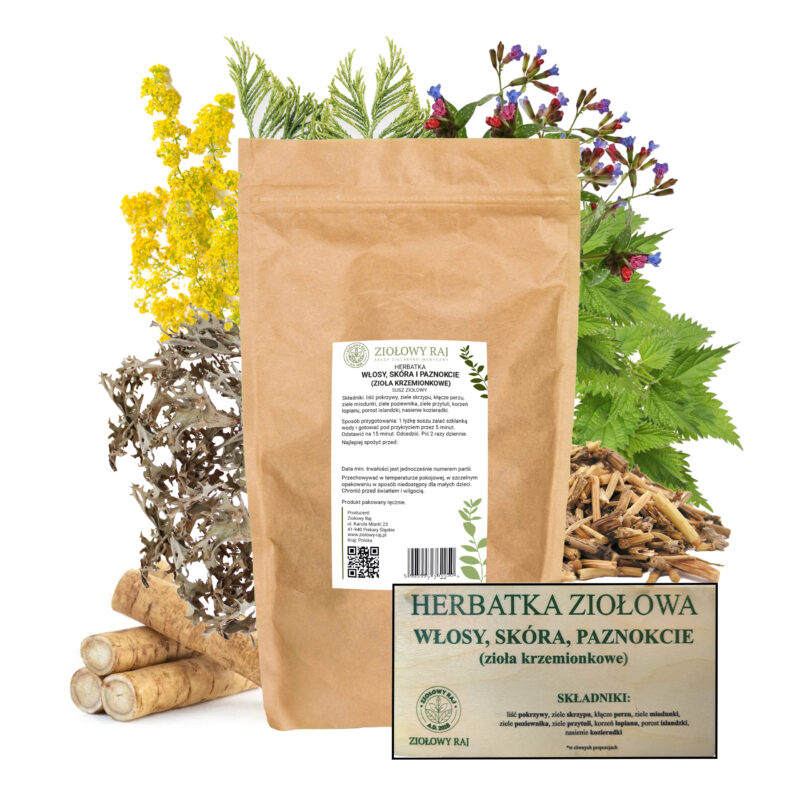 HERBATKA ZIOŁOWA WŁOSY, SKÓRA I PAZNOKCIE