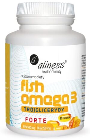 Alines-packshot-s-fish-omega-3-Forte-trojglicerydy-net Aliness Fish Omega-3 Forte Trójglicerydy 500/250 mg – 60 kapsułek | EPA + DHA dla serca, mózgu i wzroku