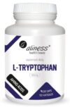 Aliness L-Tryptophan 500 mg | Tryptofan | 100 kapsułek VEGE